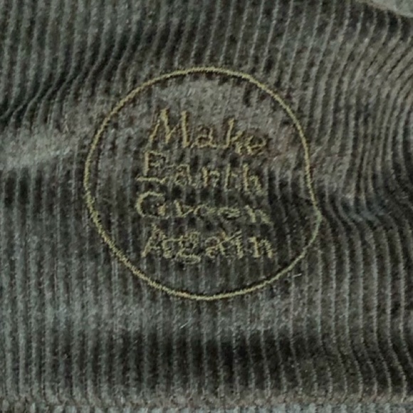 Will + Bear Earth Bucket Hat Green Corduroy Organic Hemp Small - Picture 3 of 11